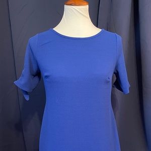 Beautiful blue maternity dress